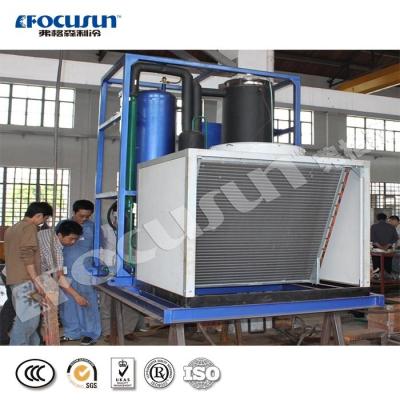 China Maken van koude dranken met gemak Focusun 3 Ton Tube Ice Air Cooling Machine Automatische ijsmaker Te koop