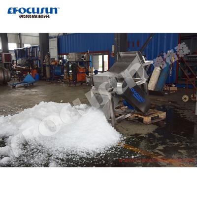 China 50kg 100kg Trituradora de hielo de bloques industriales Focusun rendimiento eficiente for sale