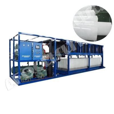 China Bitzer Compressor Industrial Ice Machine for Ice Production in Industrial Settings for sale