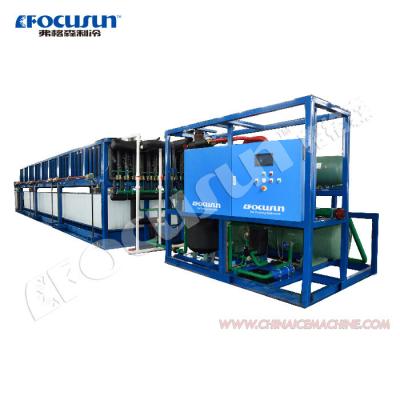 China 25T/24H Gran máquina de hielo industrial de bloque de enfriamiento directo para la venta de hielo y planta de hielo en venta