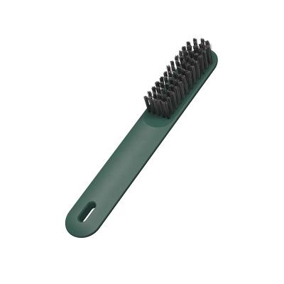 China 2021 Sustainable Plastic Small Portable Mini Small Small Soft Surface Shoe Brush for sale