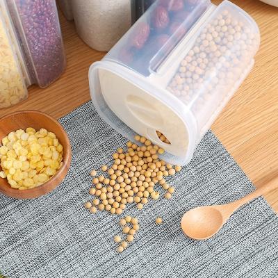 China Freshness Preservation Kitchen Household Cereal Cereal Wheat Rice Raw Beans Sealed Plastic Storage Tank Food Storage Box for sale