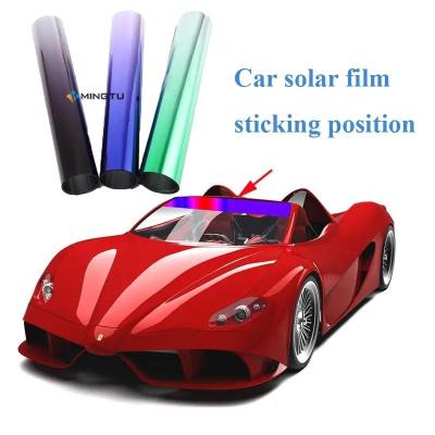 China PET Reflector 13% Mingtu Tinting Solar vidro de janela de carro filme para resistente ao calor à venda