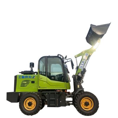 China Farms WALKER Earth Moving Machinery Front End Loader 1.2 Ton Wheel Loader for sale