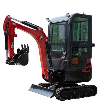 China Construction material shops Mini Excavator bagger 1.8 ton excavator digger with attachments for sale for sale