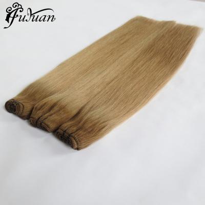 China New Product Grade Comfortable Silky Straight Wave Hair Extension Top Weft for sale