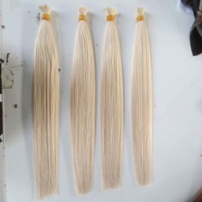 China Wholesale Silky Straight Double Wave Virgin Chinese Remy Bulk Hair for sale