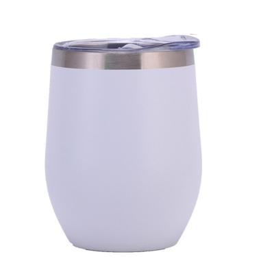 China 12oz 360ml Hot Selling PORTABLE Double Tumbler With S Wall Insulated Wine Cheap Hot Water Bottle Stainless Steel BPA Free Coffee Insulated for sale