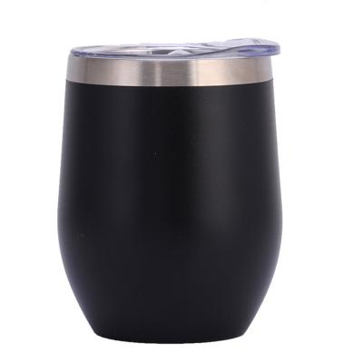 China PORTABLE Custom Stainless Steel 360ml Travel Insulated Wine Tumbler Coffee Cup Leak Make Outdoor Sports Reusable Water Bottle With Lid Resistant for sale