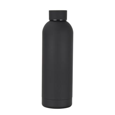 China Custom Colored PORTABLE Dual Mouth Drink Sport Water Bottle Stainless Steel Standard Vacuum Insulated Wall Eco-Friendly Water Bottle for sale