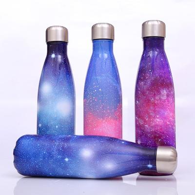 China OEM Wholesale PORTABLE Stainless Steel Colorful Outdoor Drinking Water Bottle With Custom Logo School Water Bottle For Boys for sale