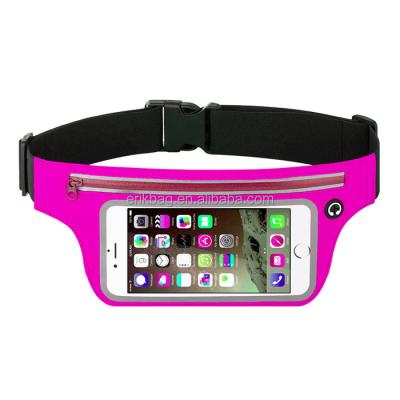 China Water Proof Erik Portable Waterproof Mobile Phone Running Waist Bag Windows withTransparent for sale