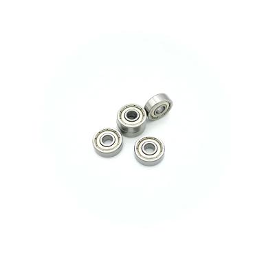 China High precision miniature chrome steel deep groove ball bearing 604ZZ 4*12*4mm high speed ratio ball bearing for sale