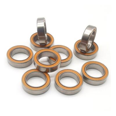 China Miniature Thin Wall Rubber Sealed Low Noise High Speed ​​Ball Bearing S6702 Bearing S6702-2RS Deep Groove Ball Bearing for sale