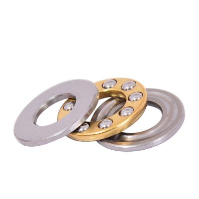 China Stable Performance ISO9001: 2015 High Quality Brass Cage Bearing F5-10 5*10*4mm Miniature Airplane Bearings F5-10M Thrust Ball Bearing for sale