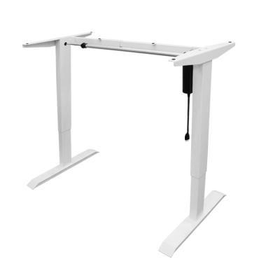 China Ergonomic Adjustable Electric Furniture Height Adjustable Position(Height) Sit Stand Desk Frame For Office for sale