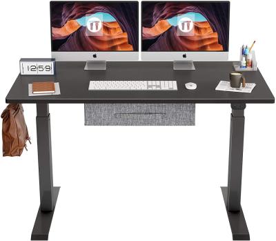 China (Height) Adjustable Social Seat Ultra Slim Height Adjustable Sit And Standing Computer Desk With Drawer for sale