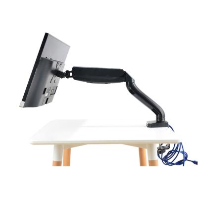 China high quality 75*75mm height adjustable multifunctional cheapdual monitor arm desk mount for sale