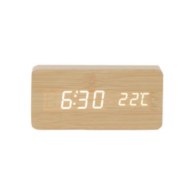 China LUMINOVA Good Quality Table Modern Desktop Display Plastic Led Digital Clock for sale