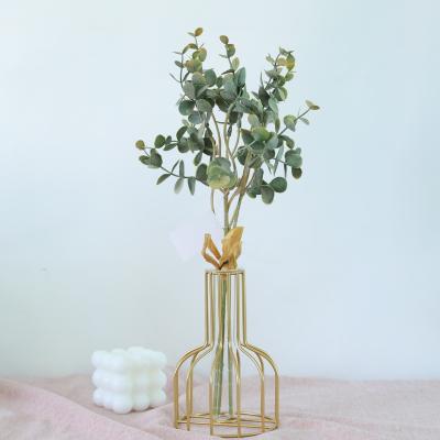 China Artificial Flower Home Deco Oak Branches and Leaves for Decorative Plants for Home Decoration for sale