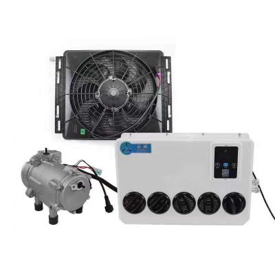 China Promotional High Quality PVC Compressor Electric Air Conditioner For Cars for sale