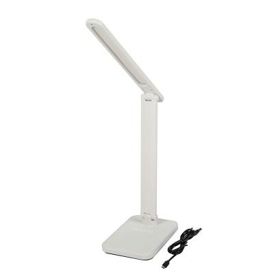 China Including One USB Line Indoor Adjustable Led Flexible Desk Lamp With Usb Charging Port for sale