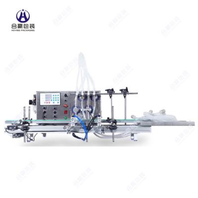 China Food Desktop 2 Head Liquid Filling Machine , Small Liquid Filling Machine for sale