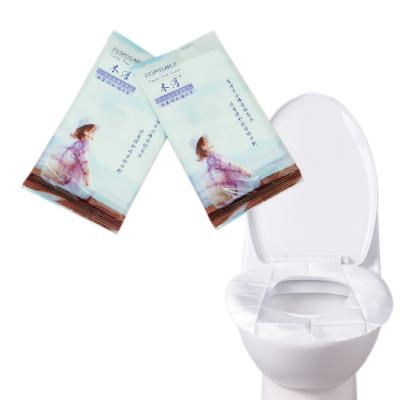 China 1 Piece Packed Disposable Toilet Seat Waterproof Toilet Paper Covers For Home for sale