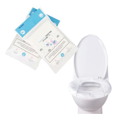 China OEM Disposable Best Selling Public Restroom Waterproof Disposable Paper Toilet Seat Covers for sale