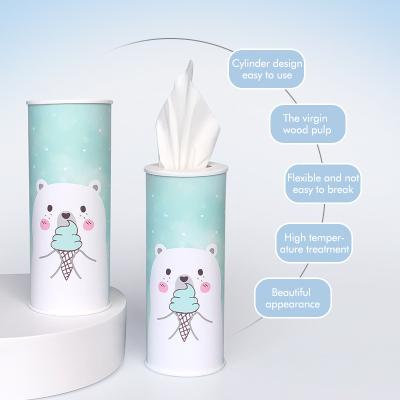 China China Box Tissue Cylinder High Quality Boxcar Facial Tissue for sale