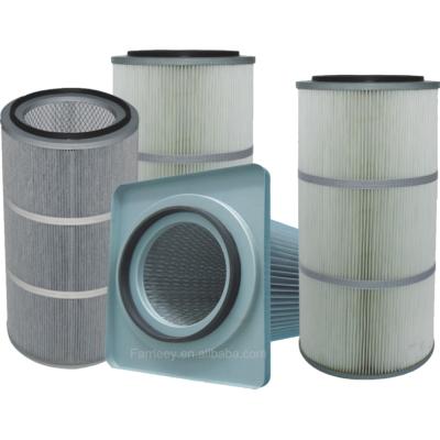 China Factory Shot Blasting Filter Cartridge Shot Blasting Dust Collector for sale