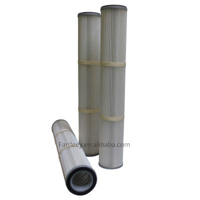 China Industrial Type Cartridge Dust Collector Thread Filter for sale