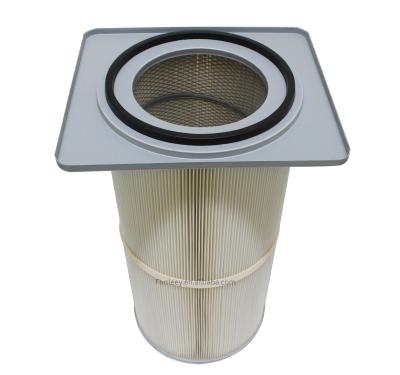 China Factory Square Flange Cartridge Filter for sale