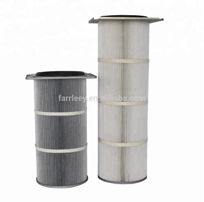 China Factory Farrleey Square Aluminum Silo Dust Filter Cartridge for sale