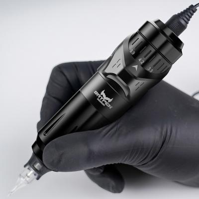 China Dragonhawk Permanent Rotary Tattoo Pen Machine 2.4-4.2mm Stroke Length Motor Custom Supply for sale