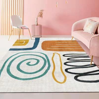 China Stain Resistant Printed Indoor Non-Slip Plush Carpet Rug Prices Rug Ultra Soft Plush Area Rug Cheap for sale