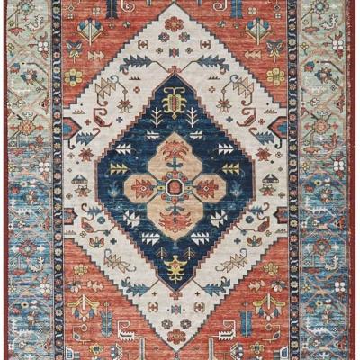 China Stain Resistant Factory Direct Printed Rugs Area Rugs In Living Room Carpet Tiles for sale