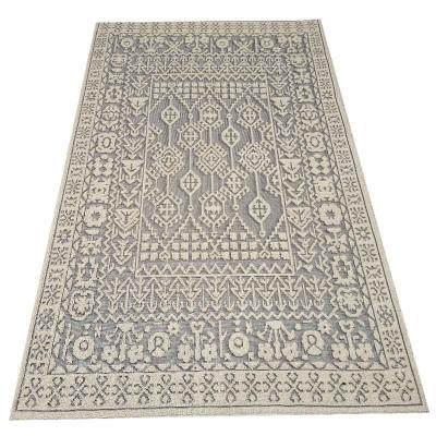 China Washable Jacquard Pattern Blanket High Quality Cotton Carpet Mats Carpets And Rugs Living Room for sale