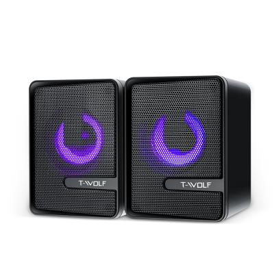 China Wholesale PORTABLE High Quality 2021 New Product In Stock Desktop Computer Speaker Wired for sale