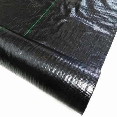 China China Factory 100g PP Or PE Weed Mat Fabric With 0.4m-7m Anti UV Water Permeability for sale