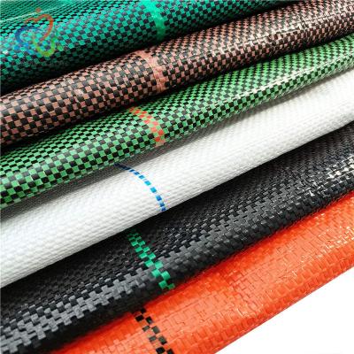 China PP or PE 0.5m to 7m Weed Mat Factory Weed Control Fabric Manufacturer Landscape Fabric Ground Cover Weed Membrane for sale