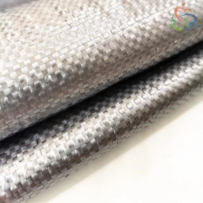 China Recyclable Silver Color 60g-160g 0.4m-7.2m PE Woven Fabric Polyethylene Polyethylene Fabric For Packaging And Bags for sale