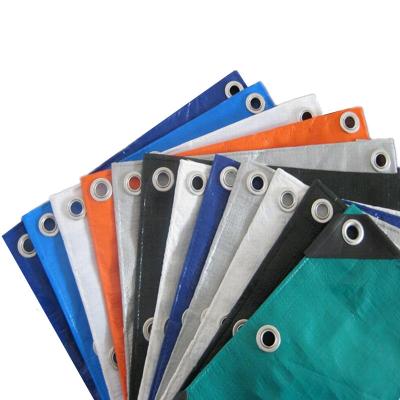 China HDPE Tarpaulin HDPE Tarpaulin Waterproof Fabric Two Sides PE Laminated Tarpaulin Water Resistant for sale