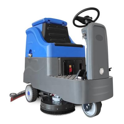 China VOL-860 Hotels Tower On Floor Electric Scrubber Cleaning Machine For Airports, Hospitals, Offices for sale