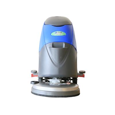 China VOL-550 Hotels Battery Operated Industrial Walk Behind Robot Floor Scrubber for sale