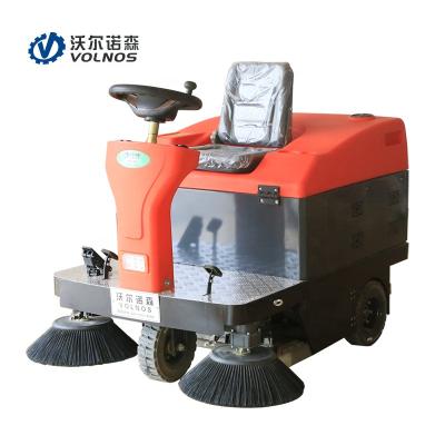 China VOL-1400 Hotels Electric Floor Sweeper Machine Road Sweeper Warehouse Sweeper Cleaning Truck for sale