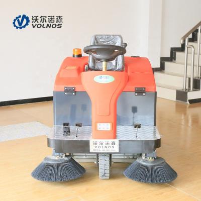 China Commercial Industrial Floor Sweeper Hotels Street Cleaning Machine Electric Tower On Road Sweeping Machine for sale