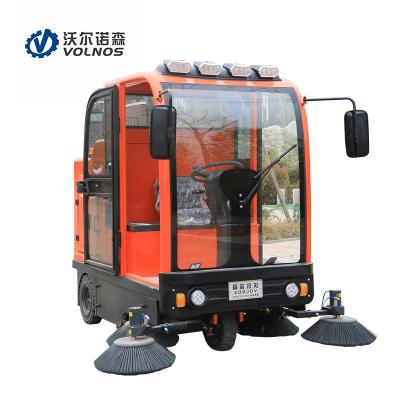 China Industrial Hotels Power Steering Wheel Driving Vol-2100 Road Floor Sweeper for sale