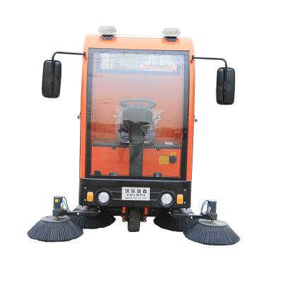 China Vol-2000 Hotels Road Floor Sweeper Machine Type And Electric Fuel Sweeper for sale