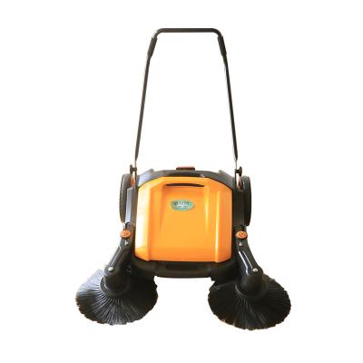 China Ground Type Sweeping Road Hand Push Machine/Handheld Floor Sweeper VOL-1110 Manual Manual Road Sweeper for sale